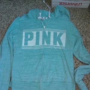 PINK zip up hoodie